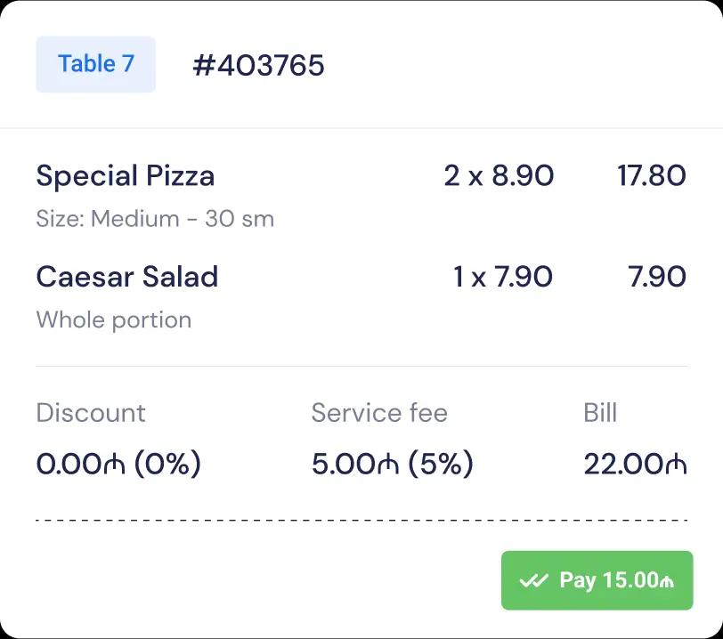 Manage all financial transactions by tracking payments from customers and managing refunds or discounts