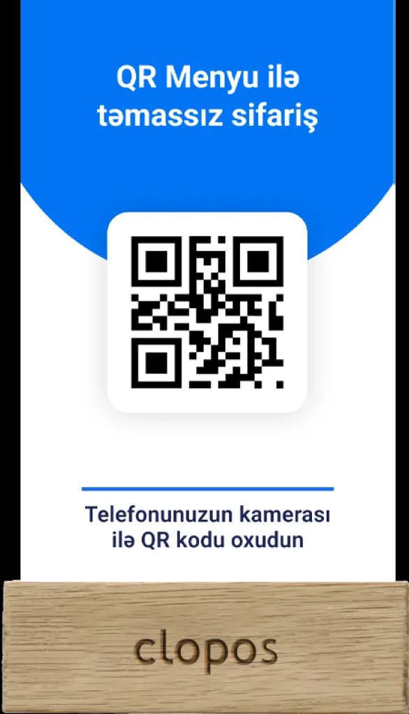 QR kod ilə sifarişlər