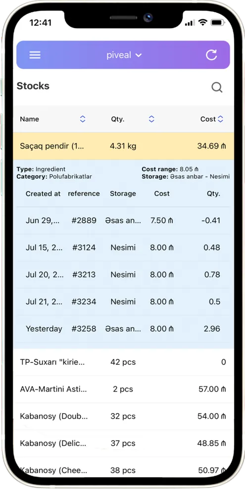 Managing your inventory has never been easier! Our state-of-the-art inventory management system allows you to effortlessly monitor your current stock levels with just a few taps on your device