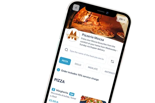 Enable your customers to access your menu and place orders easily by simply scanning a QR code